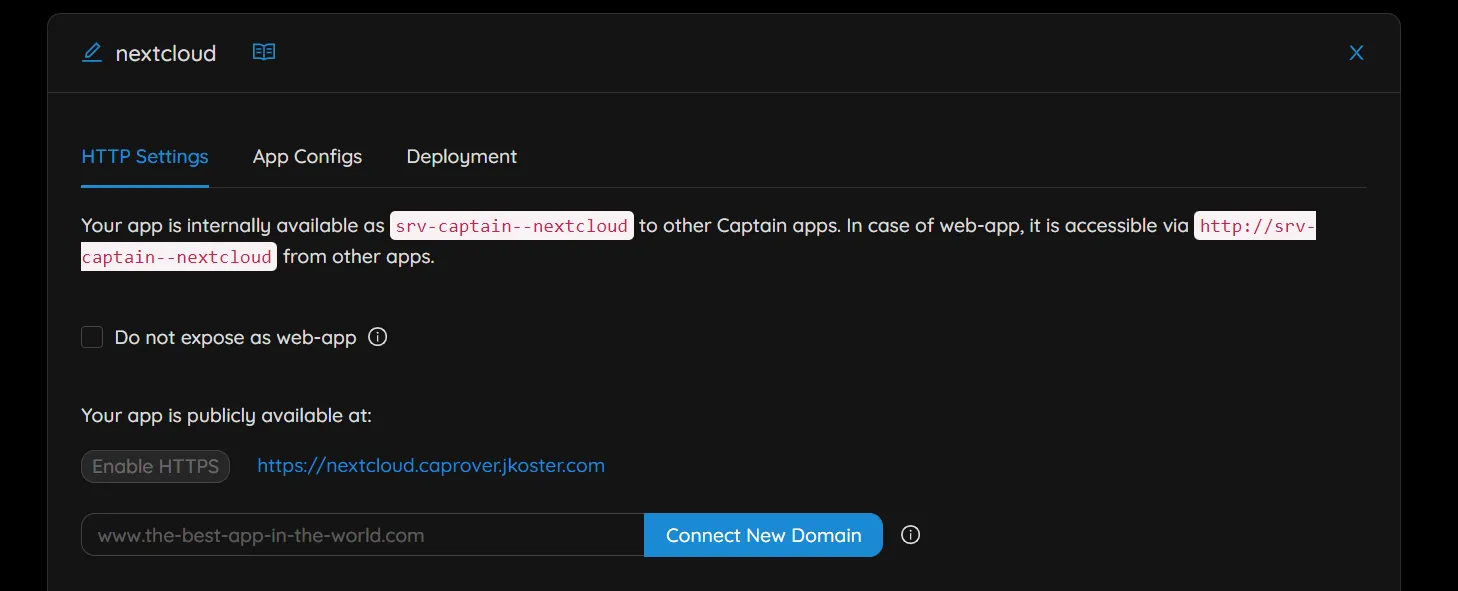 Activate HTTPS