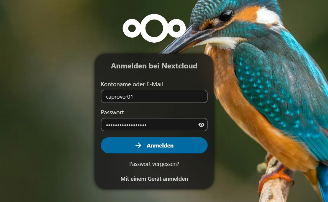 Nextcloud Login